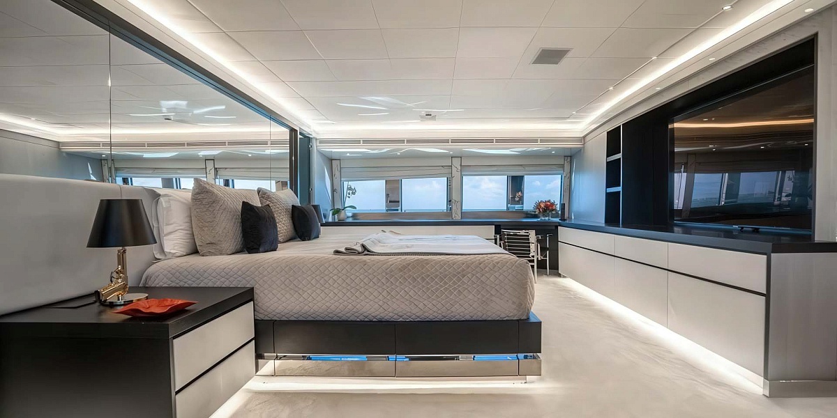 Аренда мега яхты BAGLIETTO 136 Aquila в Греции